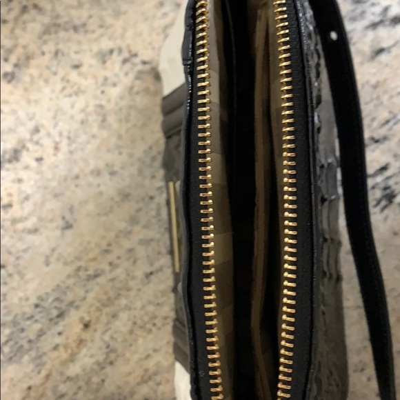 Brahmin crossbody bag croc embossed leather - Picture 4 of 4